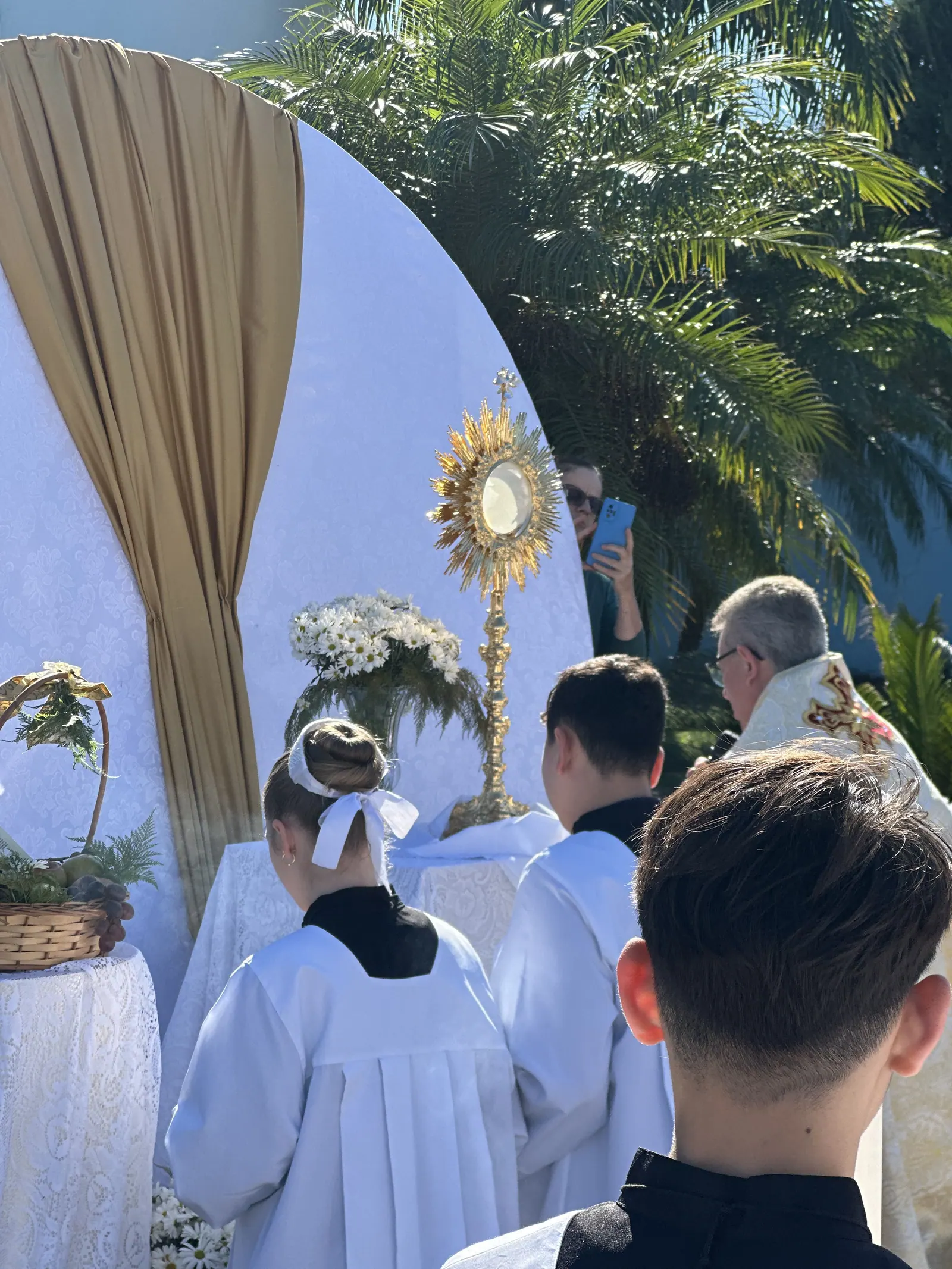 Procissão com o Santíssimo Sacramento — foto 8