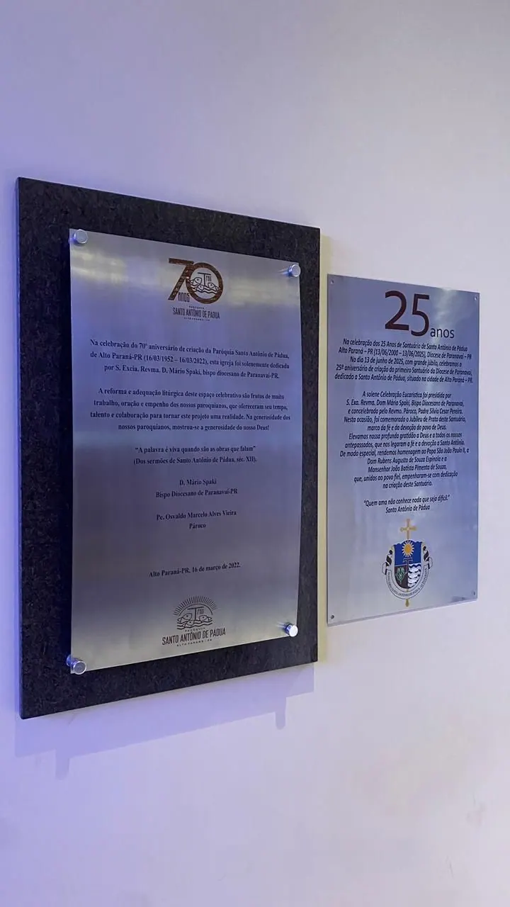 Placa comemorativa